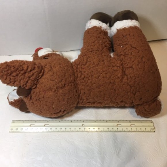 SeaWorld SOFT Plush Stuffed- Rudolph The Red Nosed Reindeer - 14'' - Picture 6 of 8